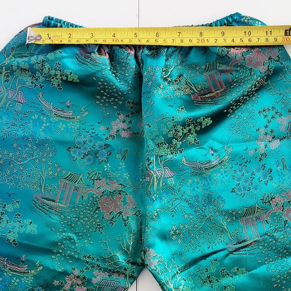 Vintage Children Traditional Chinese Pyjama Shirt and Pants Set - Size Youth 8 - Picture 13 of 14